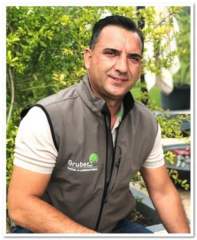 Taijp Iljazi, Geschäftsführer Gruber GaLaBau